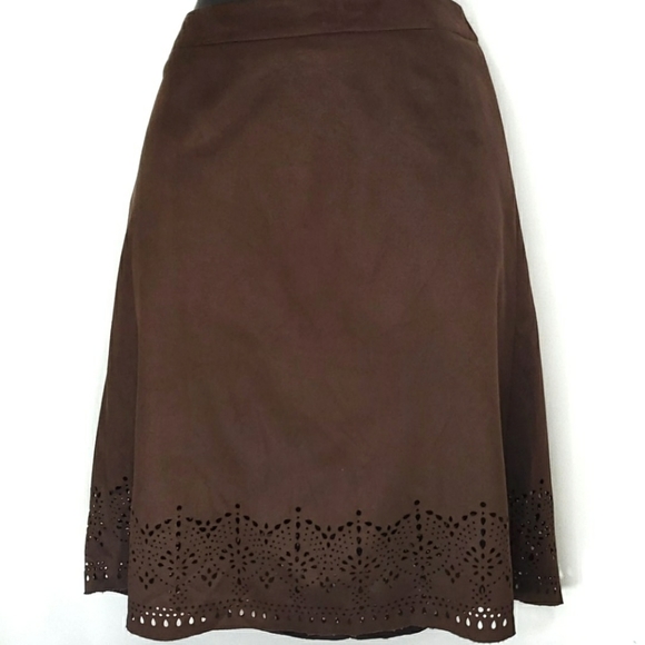 Vegan Suede Skirt NWT - Picture 1 of 10